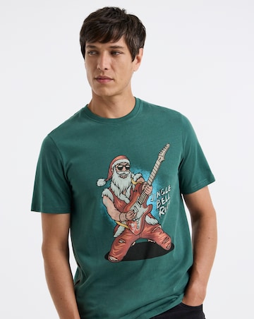 Joe Browns Rocking Santa T-Shirt Long
