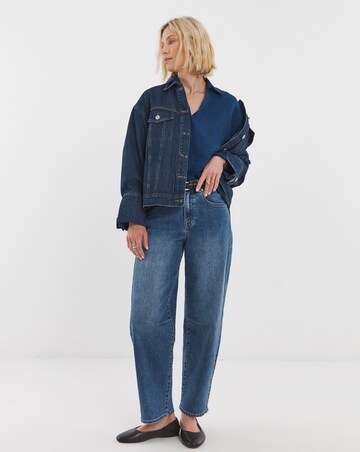 Collar Detail Popover Blouse