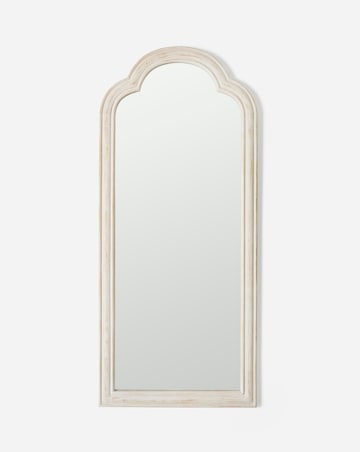 Julipa Whitewash Leaner Mirror