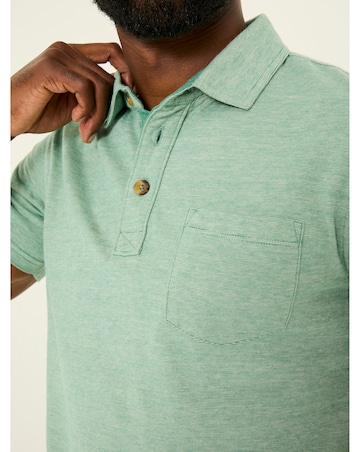 Fatface Elm Polo - Teal Green