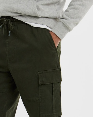 Elasticated Waist Cuffed Cargo