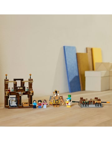 LEGO Minecraft Woodland Mansion Fighting Ring Gamer Toy with Mob Figures 21272