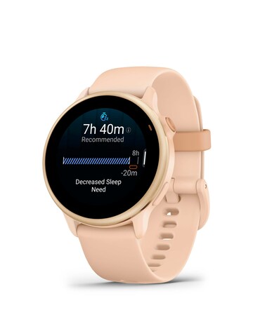 Garmin Vivoactive 6 AMOLED 42mm Smart Watch - Pink Dawn