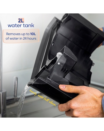 Russell Hobbs RHDH1001B 10 Litre Dehumidifier - Black