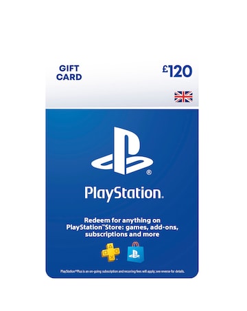 PlayStation Store Gift Card - #120 (Digital Download)