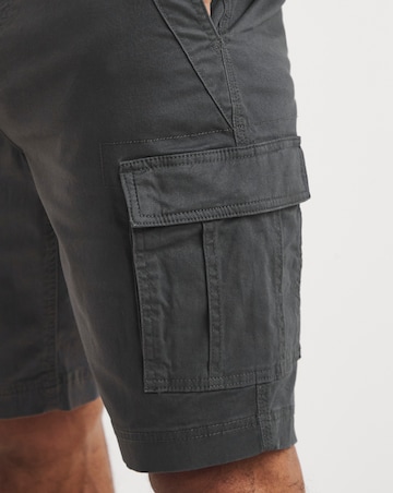 Cotton Stretch Cargo Short