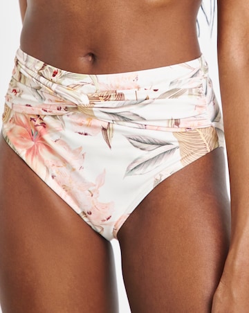 MAGISCULPT Medium Control Twist Front High Waist Bikini Bottoms