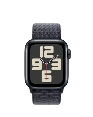 Apple Watch SE GPS 40mm Midnight Aluminium Case with Ink Sport Loop