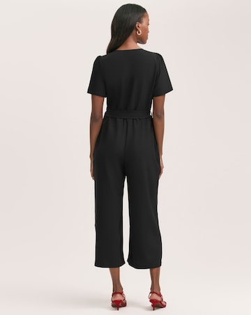 Finery London Tie Waist Culotte Jumpsuit