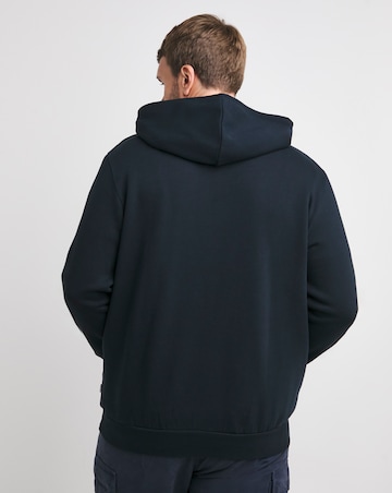 Jack & Jones Corp Logo Hoodie - Navy