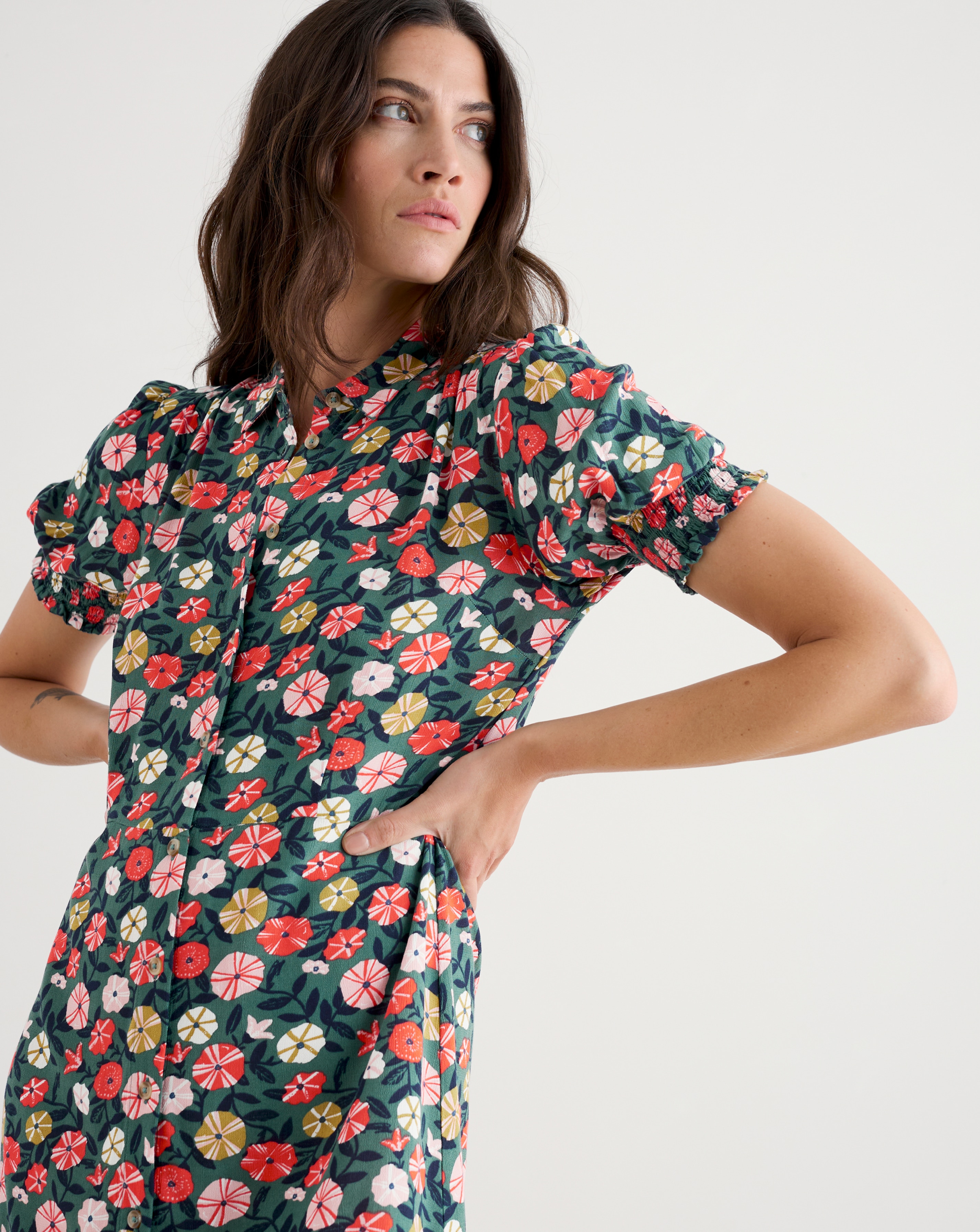 Seasalt Cornwall Bridget Shirt Dress | JD Williams