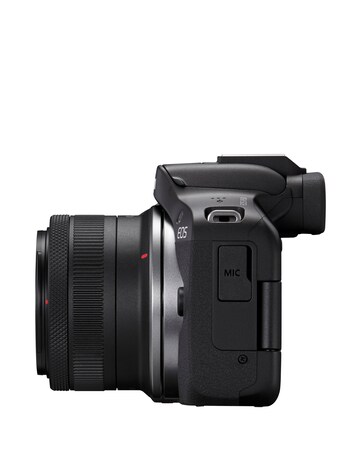 Canon EOS R50 APS-C Mirrorless Camera inc RF-S 18-45mm Lens - Black