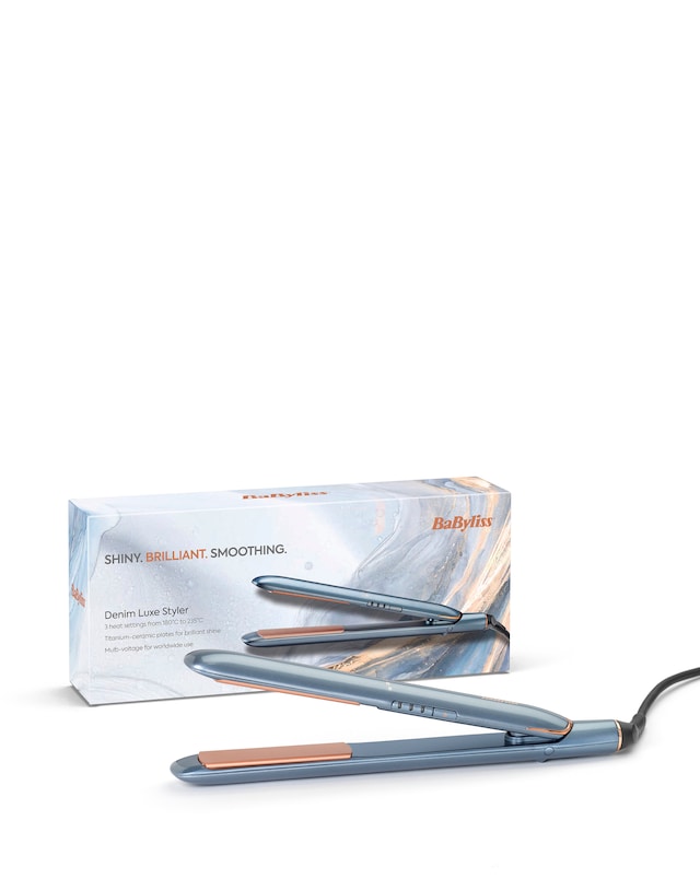 Babyliss Denim Luxe Styler Hair Straightener