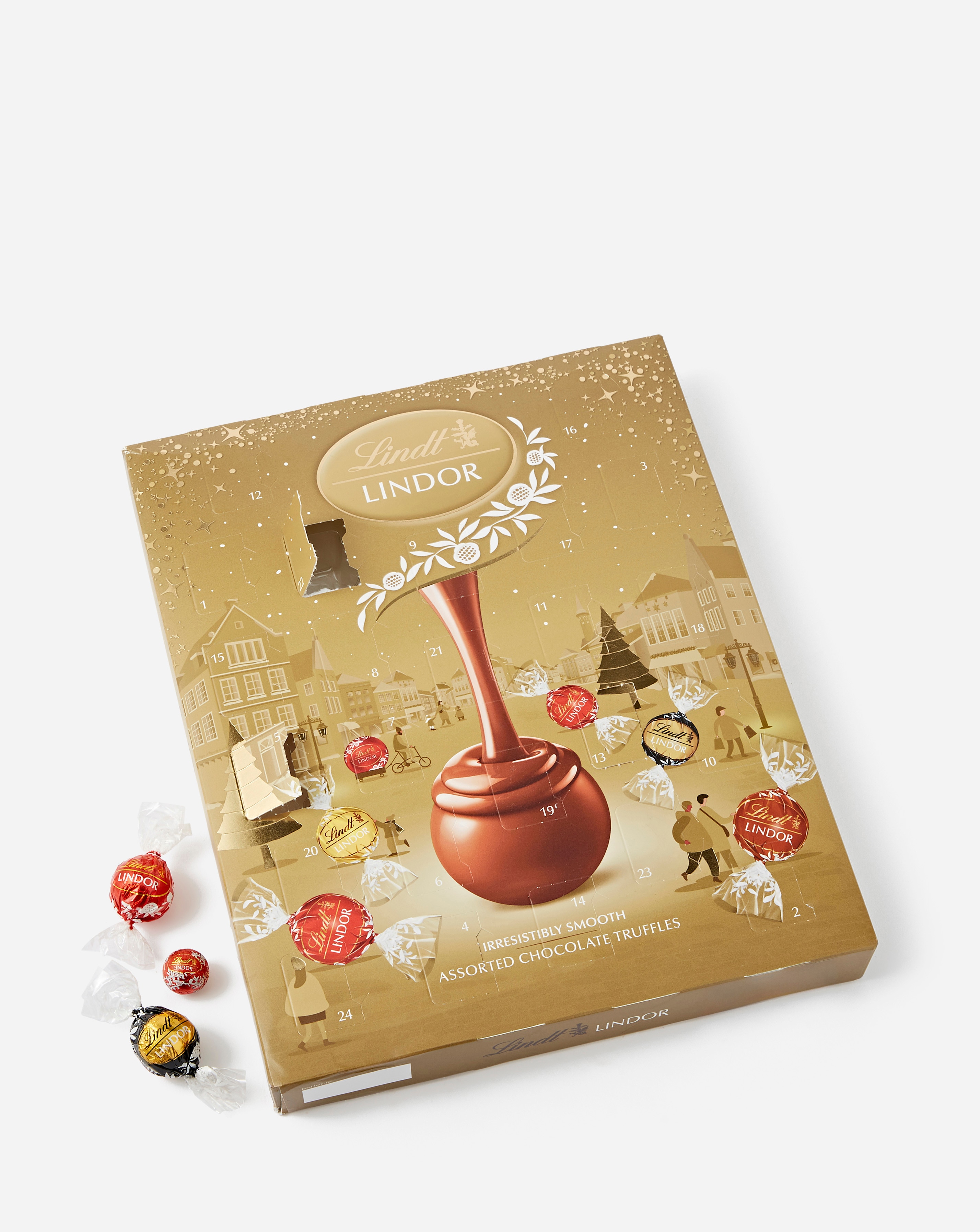 Lindt Lindor Assorted Chocolate Advent Calendar 233g | JD Williams