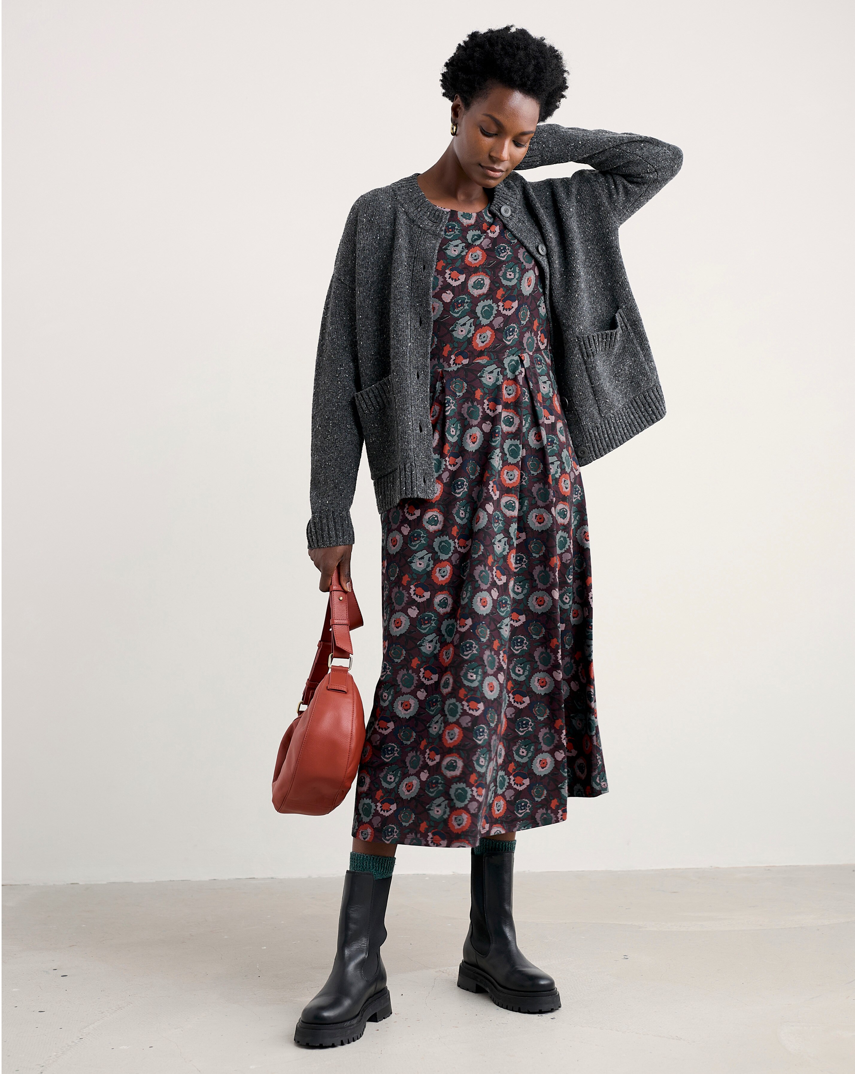 Seasalt Cornwall Harbour Sands Cardigan | JD Williams