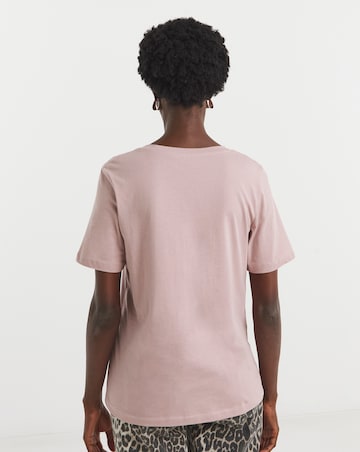 Pure Cotton 5 Pack The V Neck Short Sleeve T-Shirt