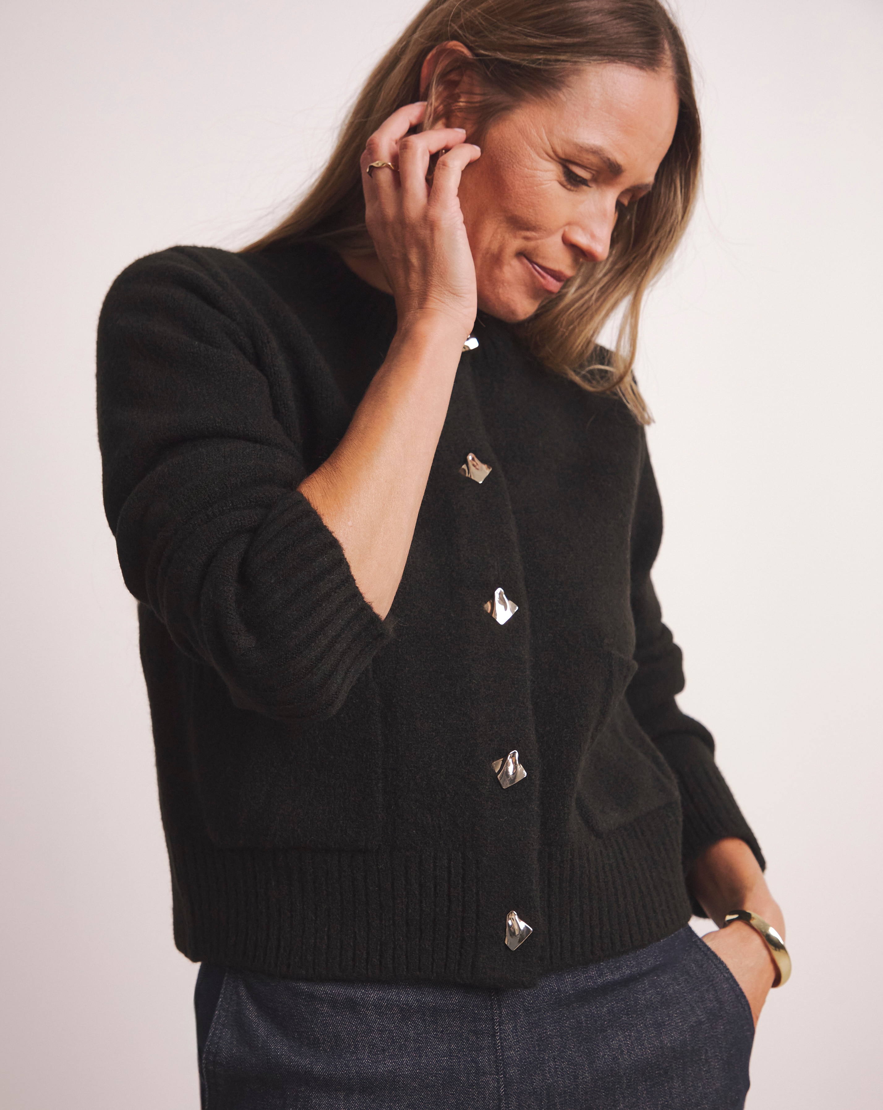 Anthology Boxy Heavyweight Cardigan | JD Williams
