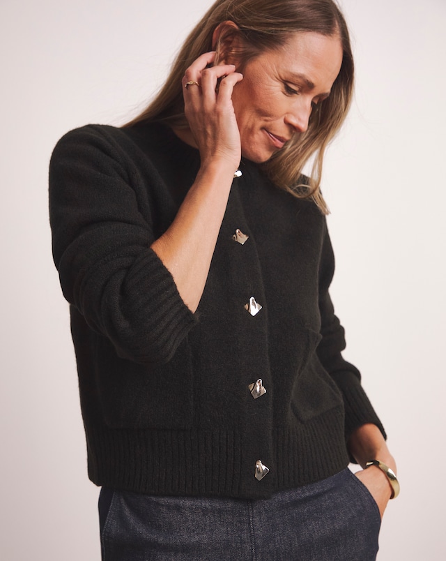 Anthology Boxy Heavyweight Cardigan