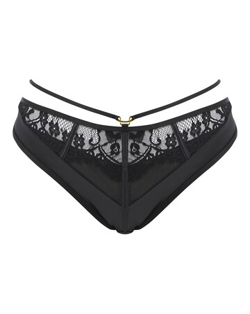 Figleaves Adele Satin & Lace Brazilian Brief