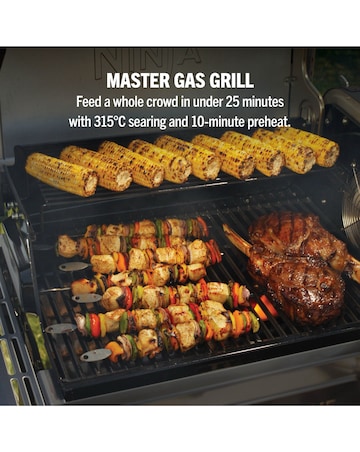 Ninja FlexFlame Outdoor Cooking System + Pro Connect App Barbecue PG305UK