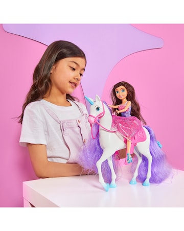 Sparkle Girlz 10.5-inch Princess Doll with Unicorn Set