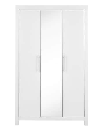 Dakota 3 Door Mirrored Wardrobe