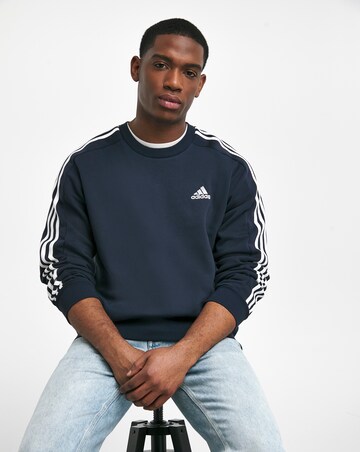 adidas 3 Stripes Fleece Sweatshirt