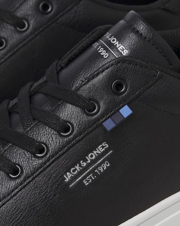 Jack & Jones Bale PU Trainer - Black