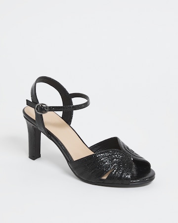 Joanna Hope Peep Toe Occasion Sandal - Wide Fit (E)
