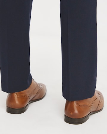 Formal Leather Brogue Extra Wide Fit