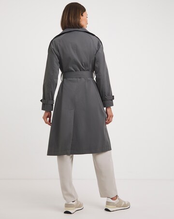 Charcoal Trench Coat