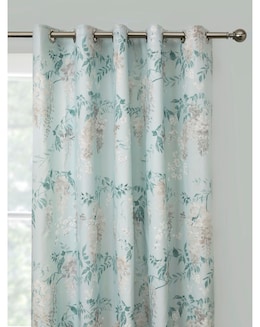 Wisteria Pair of Eyelet Curtains
