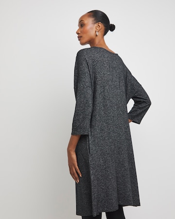 Soft Touch Marl Pocket Short Dress