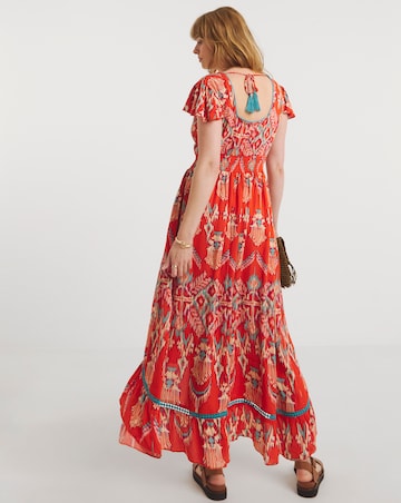 Joe Browns Dippy Hem Ibiza Sunset Maxi Dress