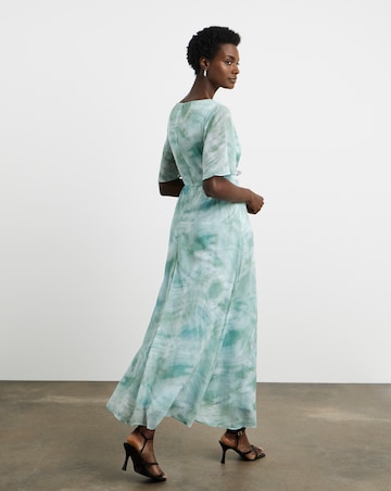 Joanna Hope Chiffon Column Dress