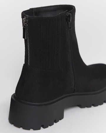 Wren Stretch Gusset Chelsea Boots - Wide Fit (E)