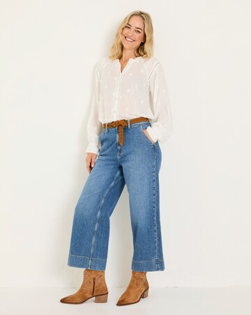 Fatface Orla Embroidered Blouse