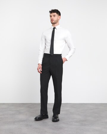 2 Pack Regular Pleat Stretch Formal Trouser