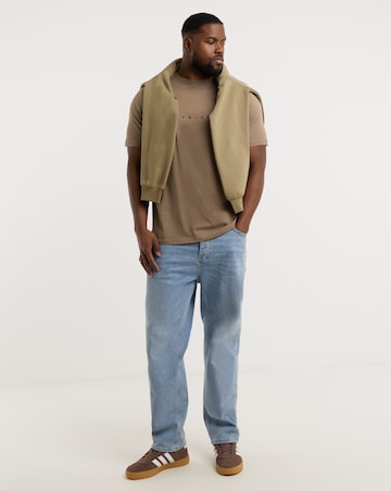 Jack & Jones Star Logo T-Shirt - Brown