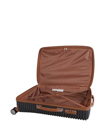 IT Luggage Replicating Cabin Suitcase - Charcoal