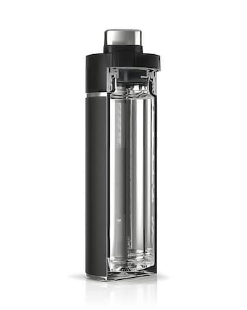 Ninja Thirsti Carbonated 20oz Bottle with Carbonation Lid in Black