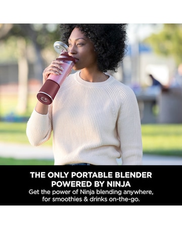 Ninja Blast Cordless Portable Blender Cranberry BC151UKCR