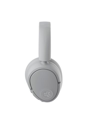 JLab JBuds Lux Active Noise Cancelling Over-Ear Headphones - Cloud White