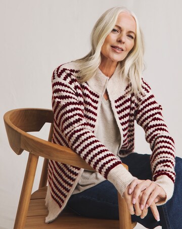 Julipa Zip Up Knitted Jacket