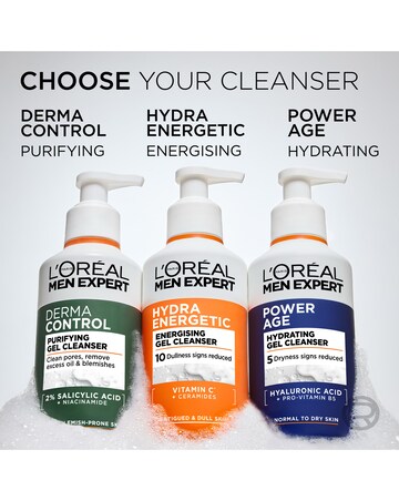 L'Oreal Paris Men Expert Hydra Energetic Pump Cleanser 260ml