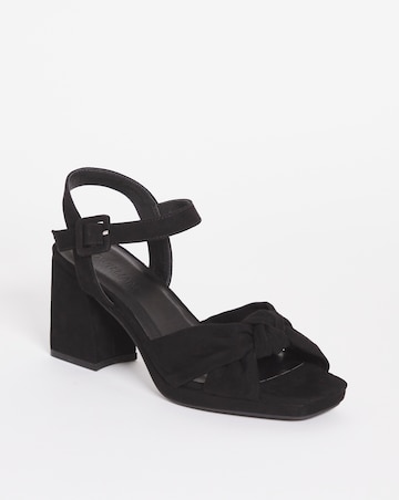 Missy Knotted Heeled Sandal EEE Fit