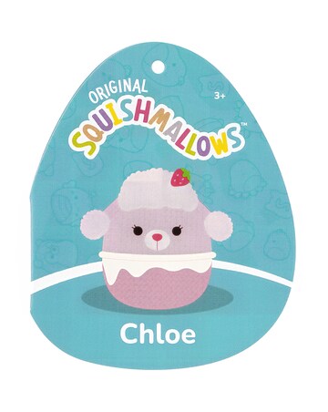 Squishmallows Jumbo Plush 20in - Chloe Strawberry Milkshake Poodle