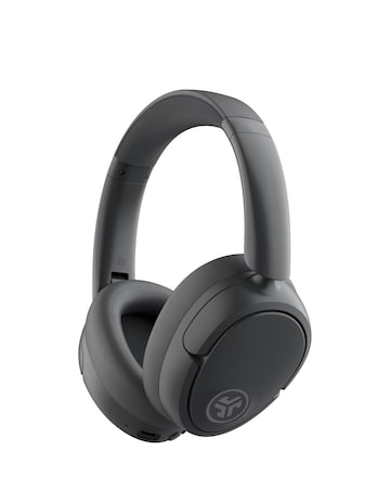 JLab JBuds Lux Active Noise Cancelling Over-Ear Headphones - Graphite