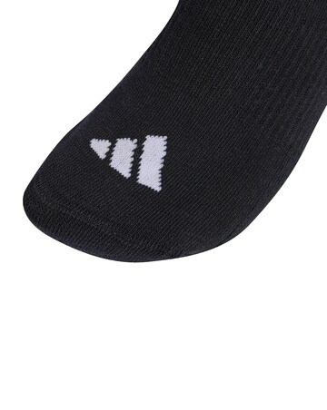 adidas 3 Stripe Essentials 3 Pack Mid Socks