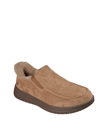 Skechers Slip-ins Murette Scofield Slipper - Tan